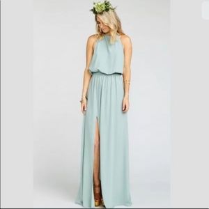Heather Halter Bridesmaid Dress